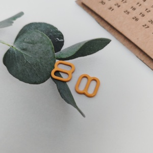 Cierre de Sujetador Más Popular: Gancho Deslizante Recubierto de Nylon para Ajuste de Sujetador, Material Naranja, Accesorios de Lencería - Product Image 6