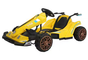 Drift 4-Wheel Racing Design Go-Kart rechargeable pour les enfants Siège réglable Toddler Ride-Racer pour les parcs d'arrière-cour - Product Image 5