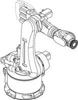 Bras robotisé industriel lourd à 6 axes KUKA KR 600 R2830, charge utile de 600 kg, robot de manutention et de palettisation automatique
