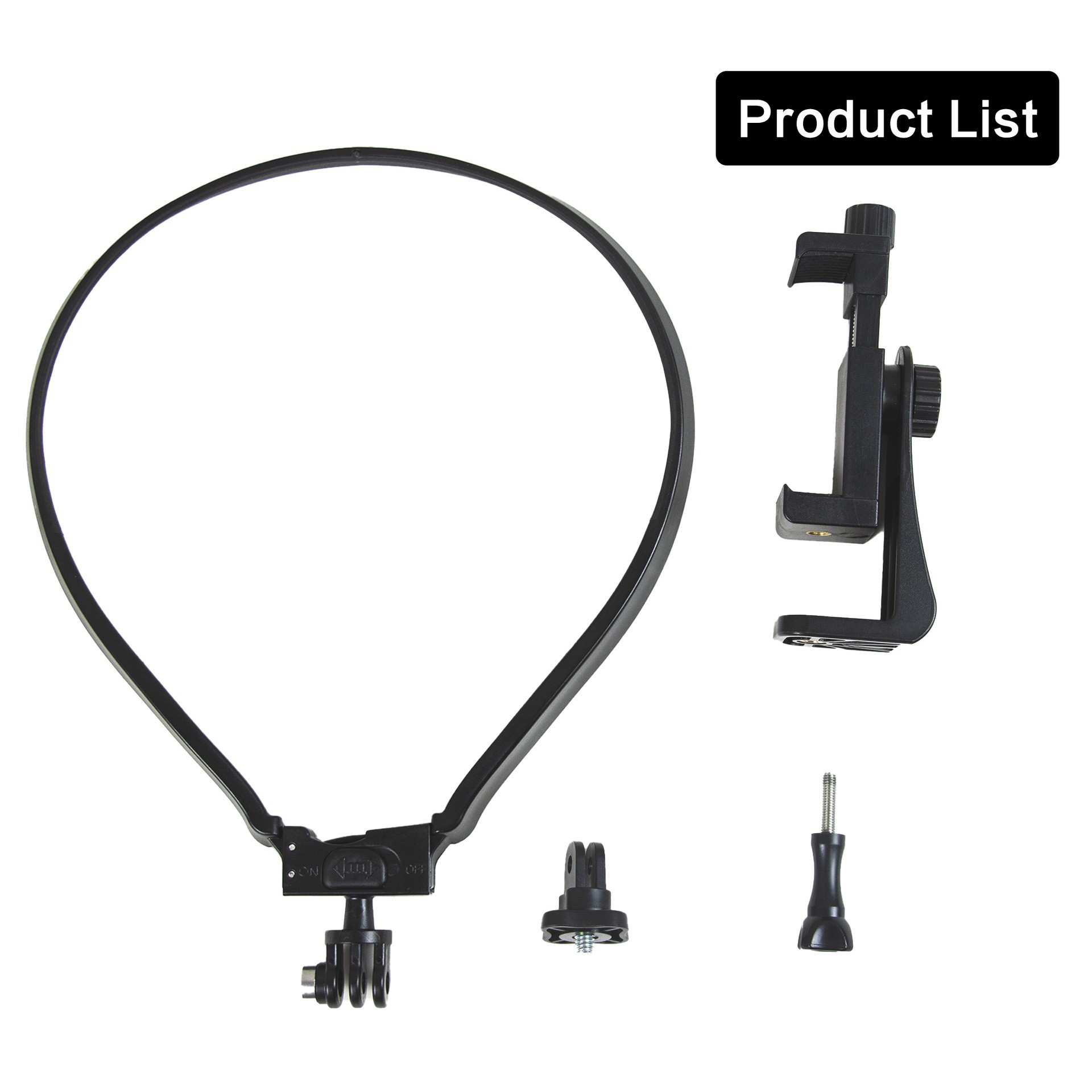 Soporte para cuello + soporte para teléfono de doble capa