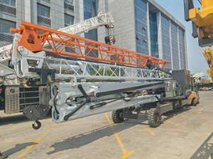 Grúa Torre Autoerigible Uniquemac de 3 Toneladas con Pluma de 35m para Manejo de Materiales de Construcción, Alta Eficiencia, 1 Año de Garantía - Product Image 4
