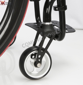 MUNIU China Silla de ruedas deportiva ligera de fibra de carbono Deporte de ocio Silla de ruedas manual autopropulsada - Product Image 6