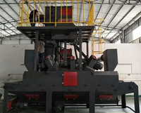 Machine de sablage automatique à bande métallique série QWD pour pièces moulées