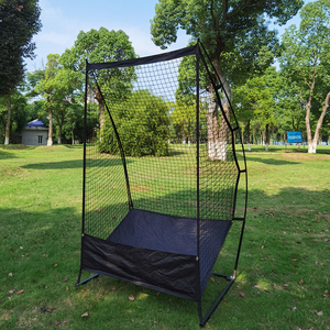 Huấn luyện viên bóng đá 4 trong 1 đa kỹ năng đào tạo bóng đá Mục tiêu đánh lưới 7x4 ft bóng đá thực hành mục tiêu vượt qua, đá, chụp - Product Image 2