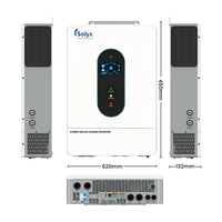 Onduleur solaire Solyx 12kW monophasé 120/240V à onde sinusoïdale pure, connectable en parallèle jusqu'à 6 unités pour usage résidentiel intensif, version US