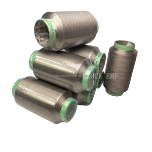 Hilo de fibra de plata conductora: excelente blindaje <span class=keywords><strong>EMI</strong></span> y protección contra descargas estáticas para dispositivos portátiles inteligentes y textiles electrónicos - Product Image 1
