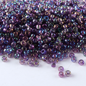 2mm Transparent Rainbow Rocailles Premium Crystal Seed Beads Perles rondes <span class=keywords><strong>en</strong></span> verre pour la fabrication de bijoux Art Craft Beading Pearl - Product Image 2