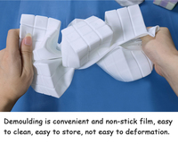 Nouveau produit Nouveau matériel vide moule pour bougies en silicone 3d moule pour bougie
