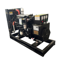 Générateur diesel silencieux 25kva, alternateur Stamford triphasé, cadre ouvert de veille 25kva pour les travaux agricoles, Weichai WP2.3D25E200