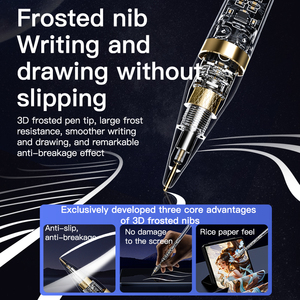 Lápiz óptico inteligente iFacemall de plástico especial activo de fábrica personalizado OEM con punta suave <span class=keywords><strong>para</strong></span> iPad <span class=keywords><strong>Apple</strong></span> <span class=keywords><strong>Pencil</strong></span> carga magnética inalámbrica - Product Image 5