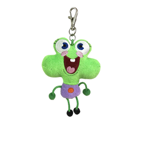 Peluches, porte-clés en peluche, jouet en peluche grenouille, porte-clés en peluche, <span class=keywords><strong>mini</strong></span> peluches, porte-clés en peluche personnalisé - Product Image 4