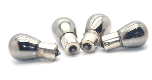 Ampoules automobiles chromées ambre P21w de haute qualité - Product Image 4