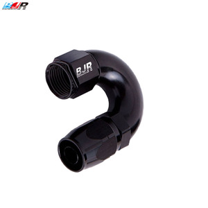 Nouveaux raccords <span class=keywords><strong>de</strong></span> tuyau BJR Race Products à 180 degrés, en alliage, style coupe-fil, à débit total, pour applications automobiles (AN6, AN8, AN10) - Product Image 6