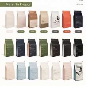 Bolsas de Embalaje para Granos de Café Impresas Personalizadas con Gravura, con Válvula y Cierre, de PE, Resistentes a la Humedad, de Grado Alimenticio, Reciclables, de 250g, 500g, 1000g, 2kg - Product Image 5