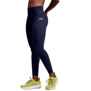 Oem & Odm Vrouwen Ademende Stretch Hoge Taille Workout Bodem Strakke Fitness Zak Legging