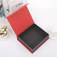 Boîtes cadeaux rectangulaires magnétiques haut de gamme sur mesure, style livre, avec impression de logo personnalisable