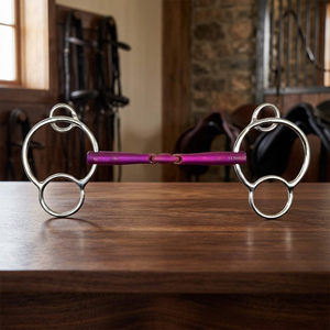 Mors de cheval universel Tough Tack en titane à double articulation avec verrouillage, modèle 2026 TT-PTB-001 50x50x40cm - Product Image 3