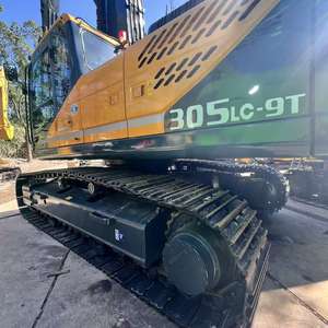 Excavatrice sur chenilles d'occasion HYUNDAI HX305LC-9T, 31 tonnes, matériel de construction, 90% neuve, HYUNDAI HX305LC-9T, excavatrice d'occasion - Product Image 2