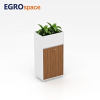 EGROspace Ticari Mobilya Ahşap Salıncak Kapılı Dosya Bölücü Depolama Kilitlenebilir Ahşap Ofis Dolabı