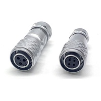Connecteur métallique Weipu étanche avec câble série SF12 2 broches 3 broches 4 broches 5 broches 6 broches 7 broches 9 broches SF1210 SF1212