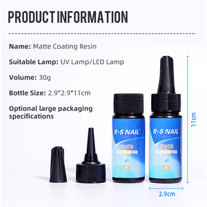 Resina UV Cristalina Ransheng, Inodora y Fácil de Usar, con Pincel para Proteger Manualidades y Joyería - Product Image 6