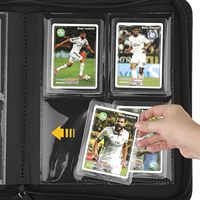 Classeur TCG pour Top Loaders, 4 pochettes, capacité 288 Top Loaders, classeur 9 pochettes, classeur 12 pochettes