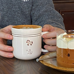 Taza Personalizada con Logotipo, Linda Taza de Cerámica con Diseño de Caballo, Taza de Café con Diseño de Pony - Product Image 4