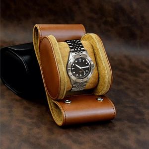 Personalized Luxury PU Leather Handmade Watch Travel Case Custom Laser Engrave Name <b>Romantic</b> <b>Gift</b> Boyfriend <b>Husband</b> Anniversary - Product Image 5