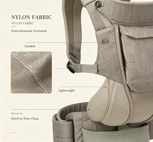 Porte-bébé pliable et respirant, sac de transport ergonomique pour nouveau-né et bambin - Product Image 4