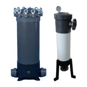 pp pvc upvc plastic bag filter housing cartridge type housing for liquid water system