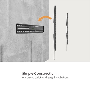 Vente en gros OEM ODM <span class=keywords><strong>Support</strong></span> <span class=keywords><strong>TV</strong></span> intelligent de 100 pouces Écran plat et grand <span class=keywords><strong>support</strong></span> <span class=keywords><strong>mural</strong></span> <span class=keywords><strong>TV</strong></span> fixe <span class=keywords><strong>incurvé</strong></span> <span class=keywords><strong>pour</strong></span> écran de 100 pouces Soporte <span class=keywords><strong>Tv</strong></span> - Product Image 3