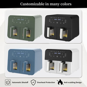 10L Multifunctional Air Fryer Dual Zones Air Fryers <strong>Oven</strong> with Visual Windows - Product Image 6