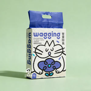 Bolsa Personalizada para Arena de Gatos, Material de Nailon Engrosado, Resistente a Pinchazos, Sellado al Vacío, Impresión por Grabado, Empaque PET para Supermercados - Product Image 2