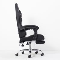 Chaise de jeu LED de haute qualité avec accoudoirs 4D, vente directe d'usine, siège de voiture de course, chaise de jeu en gros