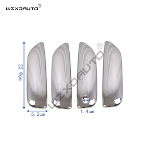 ฝาครอบมือจับประตูโครเมียม WZXD สำหรับรถยนต์  ชุดแต่งมือจับประตู  สติ๊กเกอร์ตกแต่งรถยนต์ สำหรับ Fit 2009 - Product Image 2