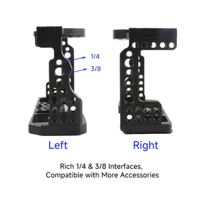Jaula para Cámara Compatible con <span class=keywords><strong>Sony</strong></span> <span class=keywords><strong>A7III</strong></span>/A7RIII/A9, Compartimento de Batería con Acceso Completo, Estructura Ergonómica - Product Image 3