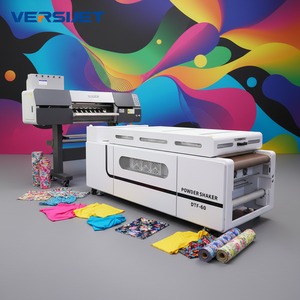 Solution d'impression DTF VERSIJET <span class=keywords><strong>à</strong></span> faible consommation d'énergie, largeur 600 mm, pour la décoration de vêtements, avec 4 têtes Eps I3200 - Product Image 1