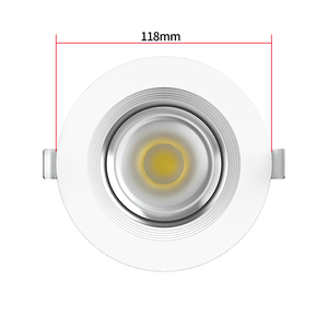 Downlight LED Inteligente Empotrable en Techo, Regulable por APP, Temporizador, Recordatorio de Fallas, Chip Importado para Uso Comercial en Estacionamientos - Product Image 6