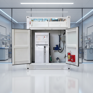 Station <span class=keywords><strong>de</strong></span> remplissage <span class=keywords><strong>de</strong></span> carburant à essence et diesel montée sur châssis HQ avec système <span class=keywords><strong>de</strong></span> carburant double couche, construction en acier inoxydable, design écologique - Product Image 5