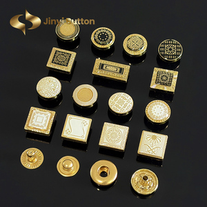 Jinyi Nút Nhà Sản Xuất 12Mm Kẽm Hợp Kim Biểu Tượng Mô Hình Tùy Chỉnh Vàng Nút Chất Lượng Cao Hồi Giáo Quần Áo Áo Sơ Mi Kim Loại Snap Nút - Product Image 2