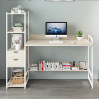 Ordinateur De bureau mobile avec tiroirs, portable, nouveau Style moderne en bois véritable, pour la maison bureau,