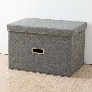 Familie Gebruik Waterdichte Stof Bakken Opslag Kinderen Speelgoed Opvouwbare Kartonnen Opbergdoos Garderobe <span class=keywords><strong>Organizer</strong></span> - Product Image 3