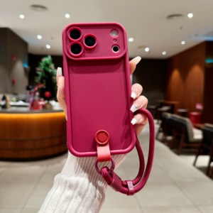 เคสโทรศัพท์ TPU ดีไซน์ใหม่ ราคาโรงงาน พร้อมสายคล้อง สำหรับ 17 Promax 16 15 14 13 12 11 - Product Image 5