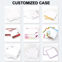 Bloc-notes personnalisé avec logo, index, autocollants, petit format, pour papeterie de bureau, publicité, cadeau