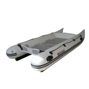 Barco inflable del catamarán del <span class=keywords><strong>gato</strong></span> de la velocidad del material del casco del pvc del CE - Product Image 1