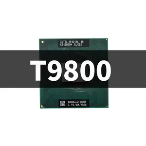 Core 2 Duo T9800 SLGES 2,9 GHz Dual-Core-Dual-Thread-CPU-Prozessor 6M 35W Sockel P.