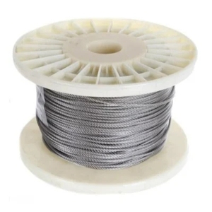 6*7 + FC fune metallica in acciaio al carbonio/acciaio inossidabile con anima in fibra - Product Image 5