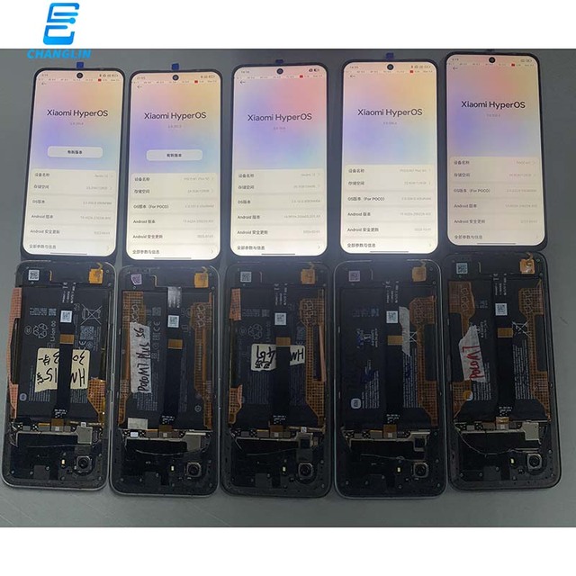 Pantalla Original Ecran Mobile Phone LCDs for Redmi Note 12 13 14 15 16 A1 Poco X3 X4 9A 9C 12 13 13C 14C 15C Ekran Lcd Display