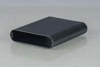 Boîtier de jonction en aluminium extrudé pour panneau électrique, personnalisable par les fabricants, pour projets électroniques