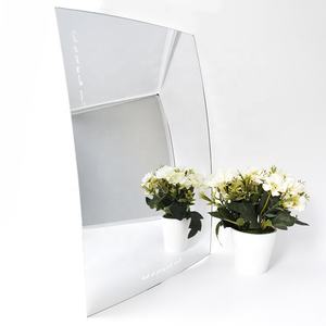 AYSHA a buon mercato senza cornice eco-friendly Art Deco lente d'ingrandimento quadrata specchio concavo 2x3x5 pollici per uso bagno - Product Image 5